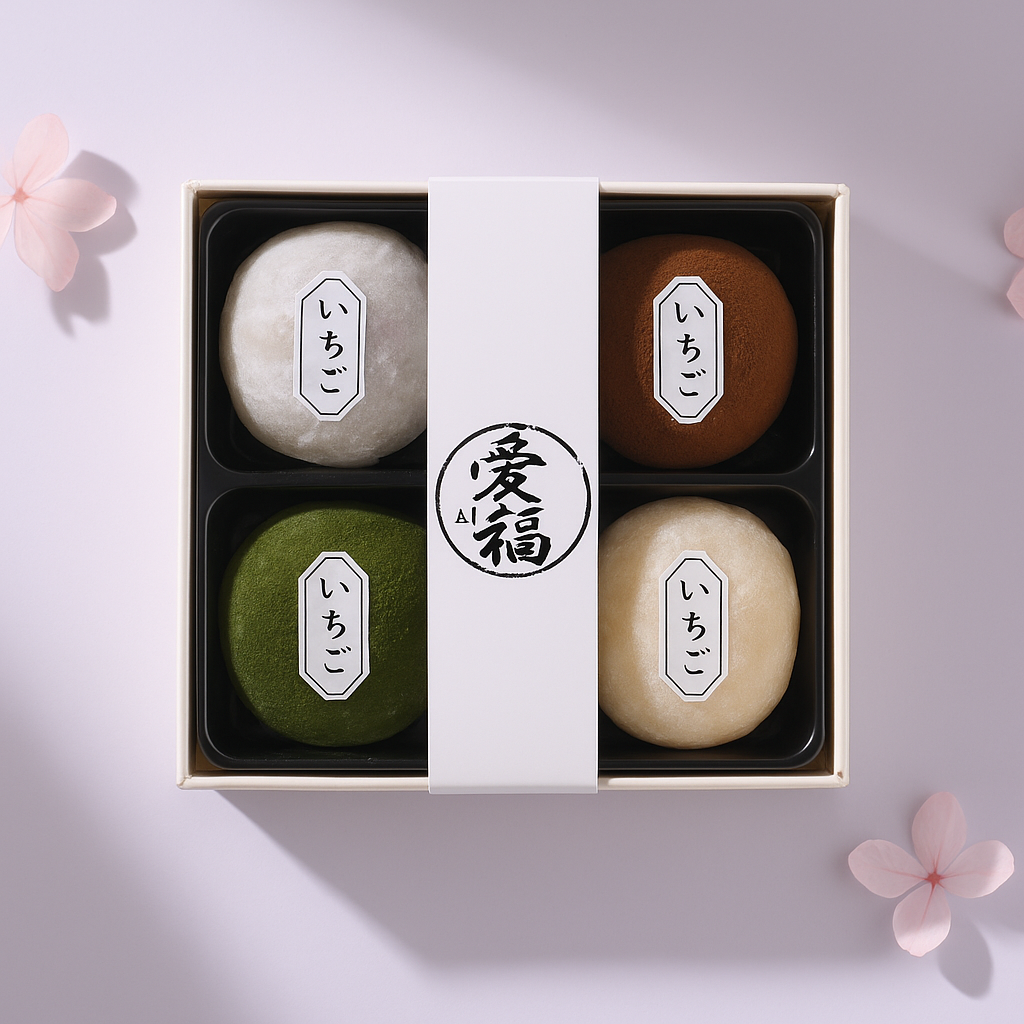 Assorted Mochi Box (4 Pieces)